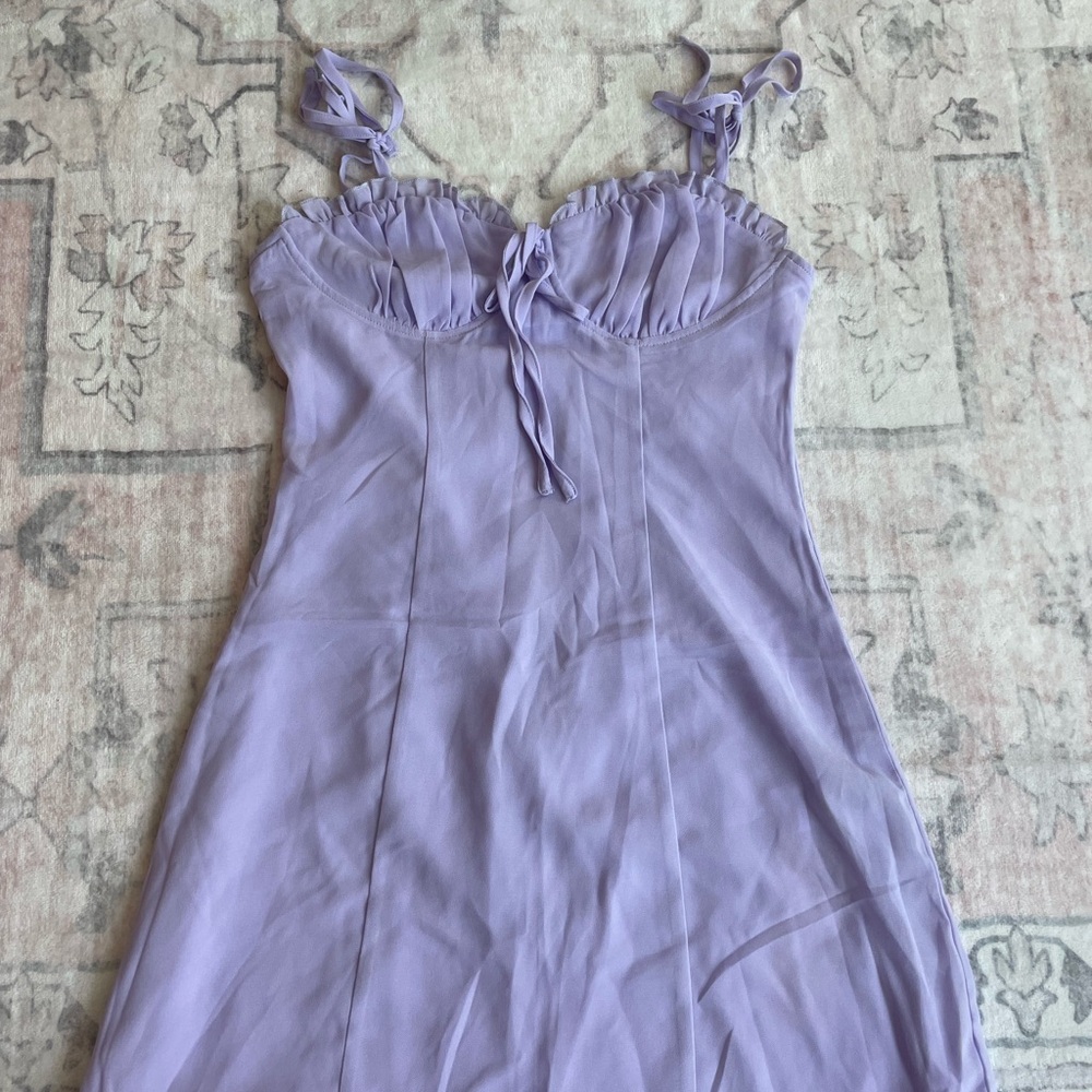 Lavender Sleeveless Dress